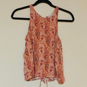 american eagle tie-up tank